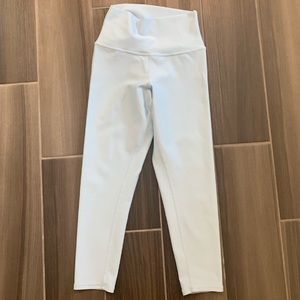 Alo Yoga baby powder blue leggings